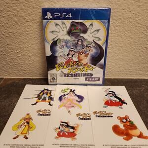 Game - Pocky & Rocky Reshrined [w/ Promo Stickers] (NEW) - PS4